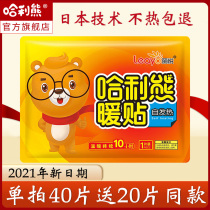 Harry bear warm stickers baby stickers self-heating winter warm stickers female palace cold 100 warm stickers