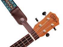 Original Daisy leather head band pass is used for various models of ukulele and guitar buckle