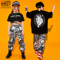 61 Childrens Street Dance Costume Boys Hip Hop Suit Girls Jazz Dance Costumes National Tide Models Walk Show Outfits