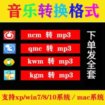 Music video format ncm qmc kgm flac m4a qlv kux qsv to mp3mp4 converter