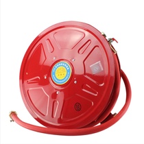 Fire hose reel water pipe Canvas garden fire hose 30 meters accessories artifact fire hydrant box Agricultural watering ground