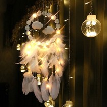 Dreamcatcher girls  day gift girl heart grocery store net red ins room decoration Bedroom wind bell hanging decoration car hanging