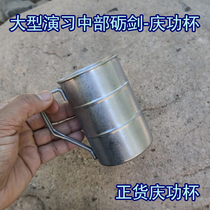 Celebrating Cup stainless steel water cup anti-fall sports outdoor cup beer cup camping hiking can be heated cup