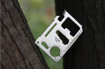 Outdoor military knife card multi-function tool card creative card knife outdoor mountaineering camping travel supplies