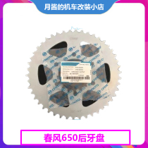 Spring breeze 650NK MT state guest 400NK 250NK original chain modification and oil seal chain tooth plate