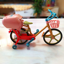 Simulation mini toy car bicycle model electric sound and light sharing bicycle children Boy Girl 1-3 years old