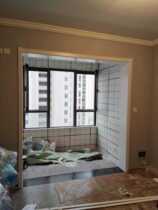 Whole house custom indoor door solid wood composite baking enamel cover no paint set baking paint set