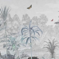 BREWSTER Brewster wall covering rainforest boundary