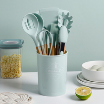Spot spatula silicone non-stick pan special stir-fry shovel scoop Spoon soup spoon large soup scoop Scoop colander kitchen utensils set