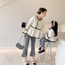 No different pro-loading spring clothing 2022 new wave small fragrant wind female clothes name Yuanyuan Trumpeter Sleeves Jacket Jacket