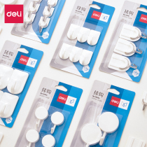 Deli hook Strong adhesive sticker Wall wall wall load-bearing kitchen hook incognito paste after the door without punching sticky hook