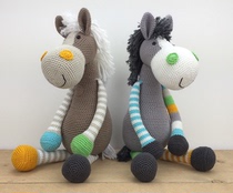 198 Horse Weaving Drawing Doll Chinese Illustrated Crochet Electronic Figure Wool Tutorial