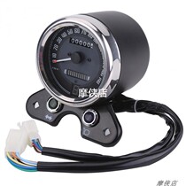 CG125 motorcycle retro modified instrument code table odometer oil meter GN125LED speedometer modification
