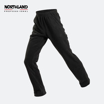 Noshilan fleece pants women autumn and winter outdoor thick double-layer hot cold cold soft feet warm NFPBH2726E