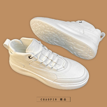 Small White Shoes Men 2022 New Spring Autumn Summer Han Edition Trends 100 Hitch Men Genuine Leather Casual Shoes Thick Underfloor Shoes