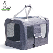 Qisheng large general cat room Foldable portable car pet cage Indoor dog cage Removable and washable medium-sized dog kennel
