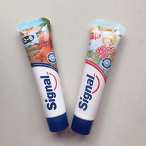 Spot German Signal Jieno children sugar-free anti-caries edible deciduous teeth toothpaste 50ml spot 1-6 years old