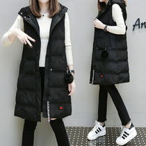 Fashion gestation for pregnant women in autumn and winter in the middle of a cotton suit woman thickened cotton clothes fat MM loose even cap coat gestation