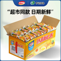 Daly Garden Egg Yolk Pie Whole Box Food Breakfast Little Bread Cake Snack Snack Snack Food Healthy Nutrition