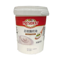 President sour cream 800g catering package fermented cream cake baking cooking ingredients