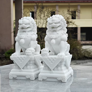白玉石狮-白玉石狮促销价格、白玉石狮品牌- 淘宝