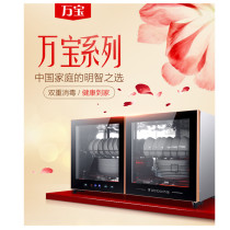 Wanbao household wall-mounted desktop high temperature kindergarten cup disinfection cabinet Hanging wall-mounted disinfection cupboard horizontal cabinet
