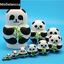  Matryoshka big matryoshka 10-layer Chinese style toy girls cute handmade gift puzzle ornaments 100