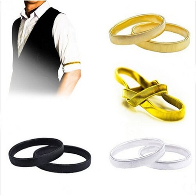 taobao agent Shirt elastic sleeve sleeve cotton sleeve sleeve arm ring spring men's shirt bartender bracelet band sleeve decoration