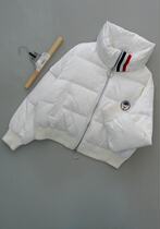 Go P471-200] special cabinet brand white duck suede wool rabbit thick jacket down jacket 0 76KG