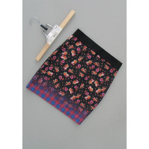 P555-828]counter brand new OL skirt mid-skirt one-step skirt 0 12KG