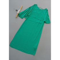 All good Ni P65-925] counter brand Silk womens skirt bottoming dress 0 12KG