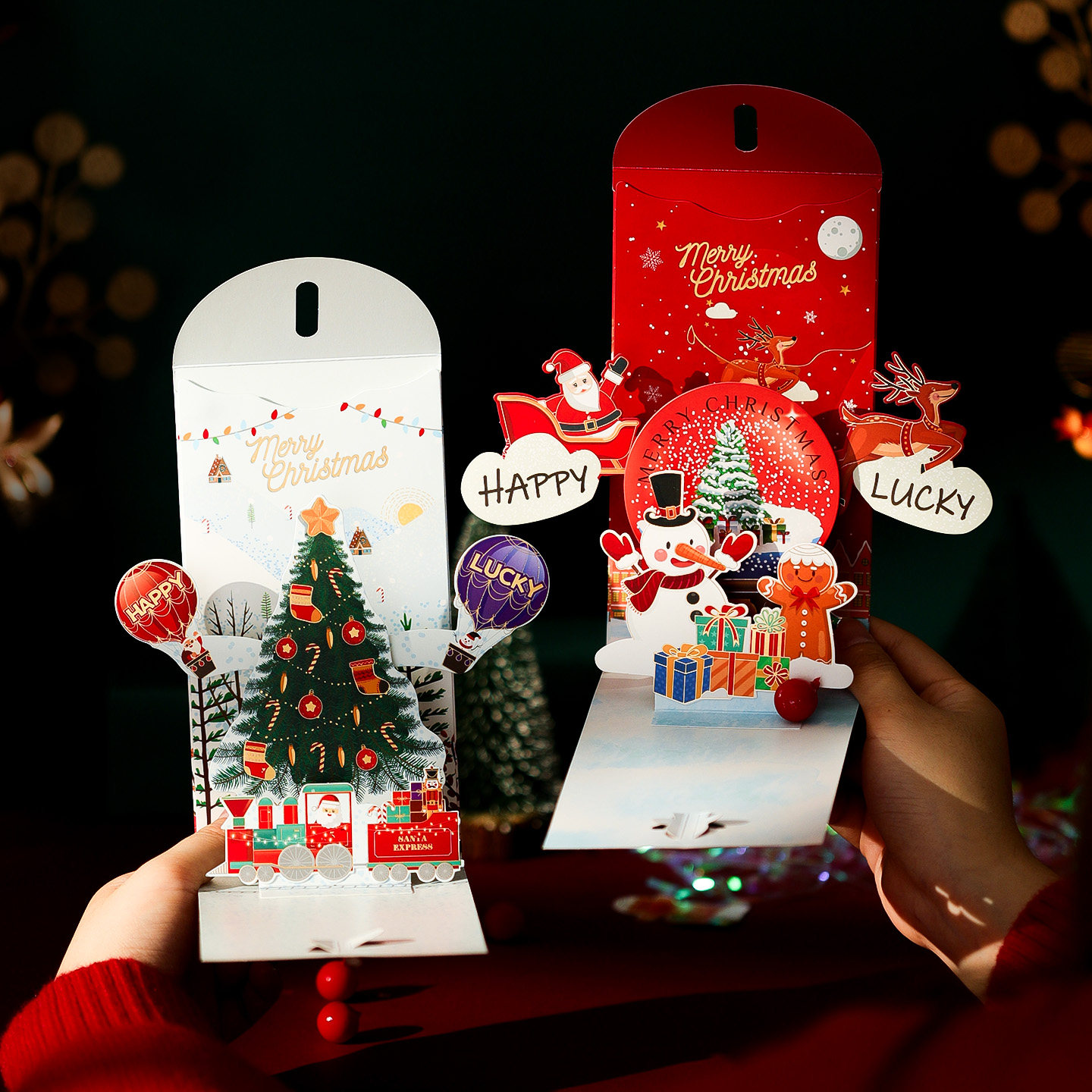 平安夜圣诞节发红包么？这款3D立体红包袋让祝福立起来！-平安夜-淘宝好物网, image size:1440x1440