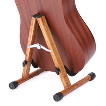 Wooden guitar stand vertical folk song electric guitar stand PIPA stand classical guitar zhongruan stand