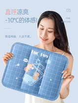 Car cushion summer high-grade ins net red cool pad soft summer stool ice bag gel increased fart pad Ice pad