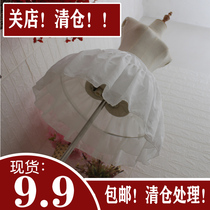 Clearance skirt brace Lolita violence Carmen Fishbone brace Lolita adjustable daily skirt lo Birdcage wedding brace
