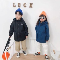 2021 New North M Foreign Trade Childrens assault jacket windbreaker coat boys and girls Spring and Autumn Winter down jacket