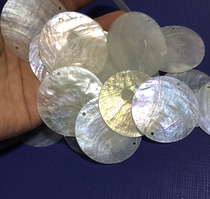 Customized natural shell wafer mirror shell raw material soft shell DIY lamp accessories translucent shell sheet