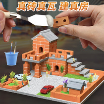 Childrens building Masters house Puzzle Spelling 4-year-old 5 Birthday 7 Gifts 6 Boy Building Blocks 10 10 Toys 12