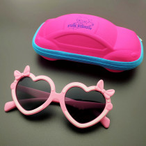 Childrens Glasses Girl Heart Shape Princess Loving Baby Sunglasses Sunscreen Sun Protection Anti Ultraviolet Polarized Ink Mirror Tide