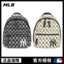 Korea MLB backpack NY Yankees mini classic old flower men and women lovers fashion leisure bag