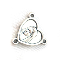  Catholic Rosary Rosary Accessories Three-way Virgin Mary triangle card