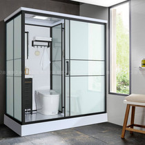 Integrated bathroom Integrated bathroom Rural bath room Shower room Bath room decoration simple shower room