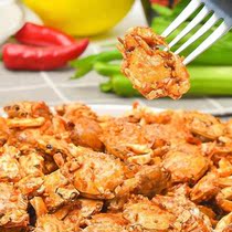 Braised small crab spicy spicy instant food childhood childhood nostalgic fried crispy snack