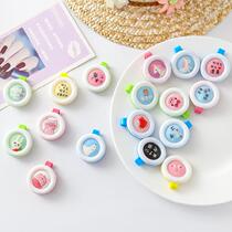 2021 snap plant essential oil cute primary school adult baby new anti-mosquito button bite repellent buckle