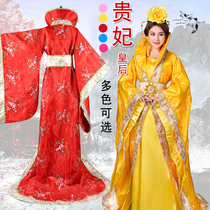Tang Dynasty costume queen costume female tailing court Imperial Concubine Wu Zetian Princess Hanfu stage Film and Television Building costume