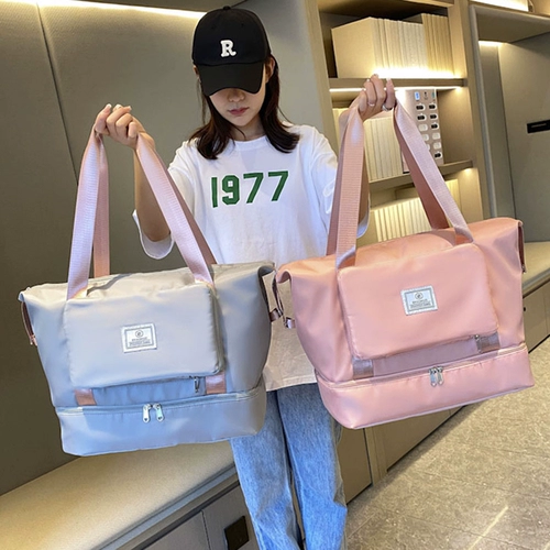 Вместительная и большая сумка для путешествий, складная портативная сумка через плечо, багажная сумка-органайзер