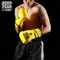 DEEP FEAR TRIANGLE LOCK BOXING LOOSE Boxing Loose gloves Thai boxing Boxing Gloves match training boxing gloves