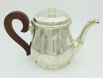 Special price 1903 French antique silverware pure silver teapot coffee pot tea set level Minerva Silver Standard