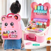 Play house toy girl cooking kitchen simulation kitchenware puzzle multi-functional intelligence brain 3-7 a 9-year-old girl