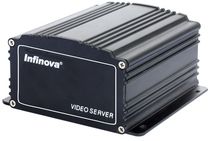 The Infineon V3923135W rack-mounted network video server decoder